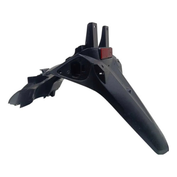 Paralama Suporte Placa Honda Biz 125 11/17 Original Preto