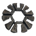 Borracha Flange Relação Kawasaki Ninja 250r 08/12 Original Preto