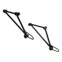 Suporte Pedaleira Traseiro Kasisnki Mirage 150 Original  Preto