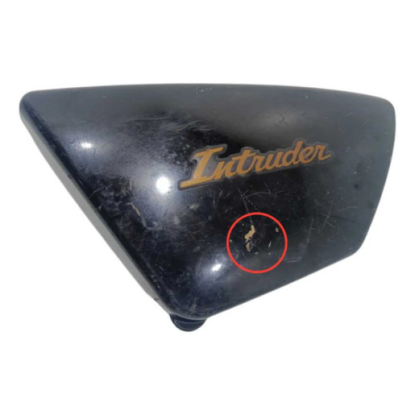 Carenagem Tampa Lateral Esq Suzuki Intruder 125 02/15 Orgin Preto