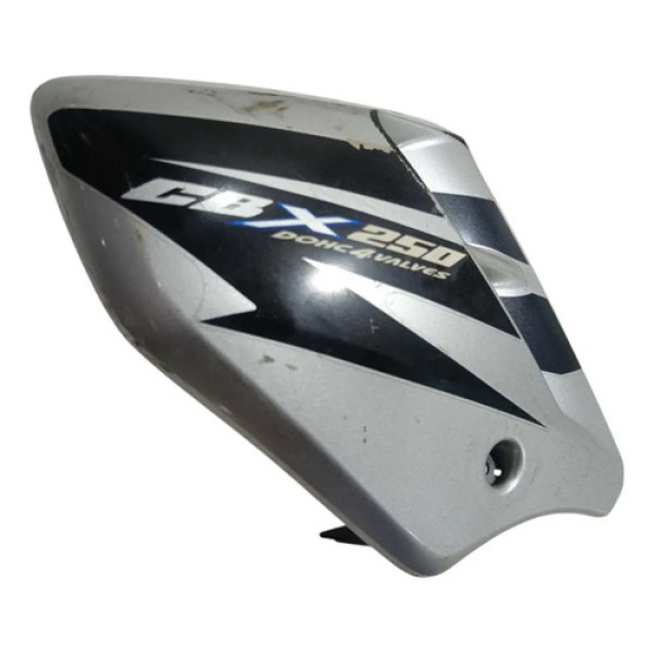 Carenagem Aba Tanque Esq Honda Cbx 250 Twister 02/08 Origina Cinza