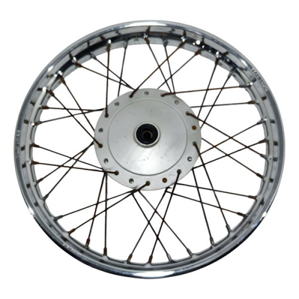 Roda Dianteira Tambor Honda Cg 150 04/13 Original Prateado
