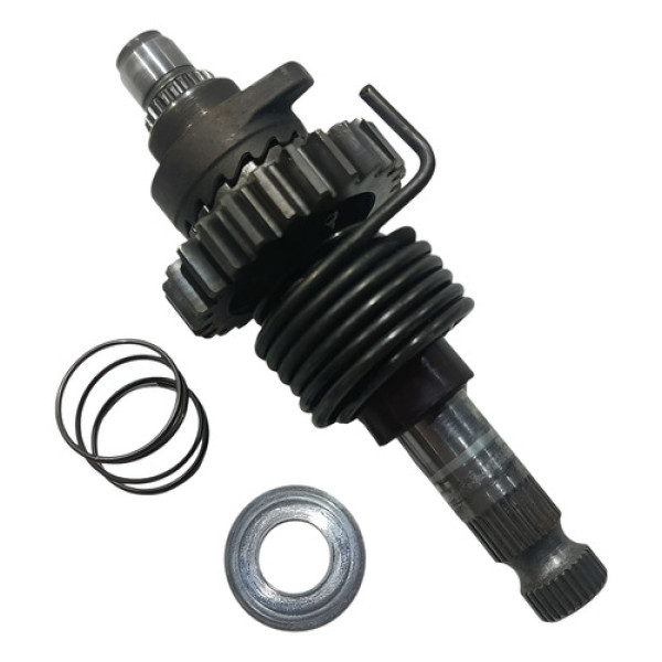 Eixo Pedal Partida Honda Cg 150 04/08 Original Prata