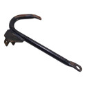 Suporte Pedaleira Tras Esq Yamaha Ybr 125 00/07 Original Preto