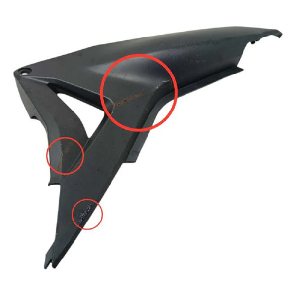 Carenagem Lateral Direita Honda Nxr 160 Bros 15/16 Original Preto