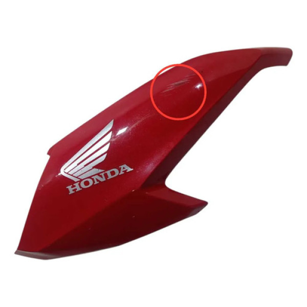 Carenagem Aba Tanque Esquerda Honda Cg 160 Fan 22/24 Origina Vermelho