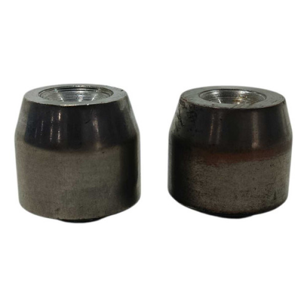 Pesinhos Guidão Honda Biz 100 98/05 Original Prateado