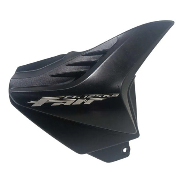 Carenagem Lateral Direita Honda Cg 125 Fan Es 2012 Original Preto