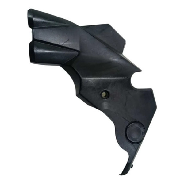 Carenagem Lateral Chassi Esq Kawasaki Ninja 650r 12/17 Origi Preto