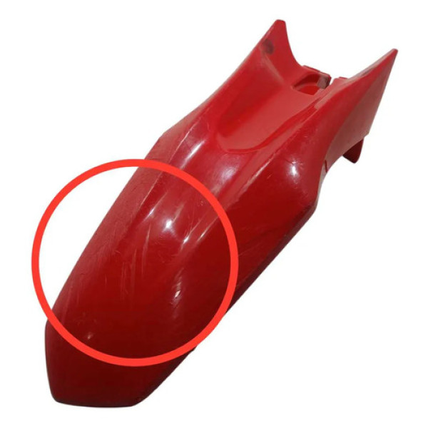 Paralama Dianteiro Honda Nxr 160 Bros Original Vermelho