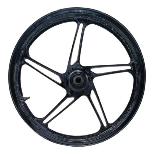 Roda Dianteira Honda Cg 160 Fan 16/24 Original C/avaria Preto
