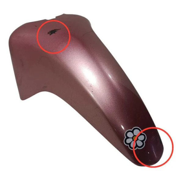 Paralama Dianteiro Honda Biz 125 11/16 Original Rosa