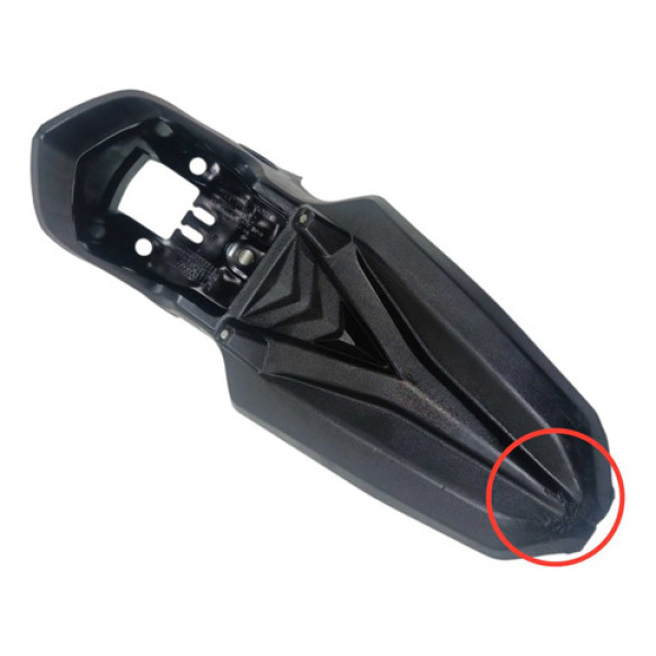 Paralama Suporte Placa Honda Xre 300 10/18 Original Preto