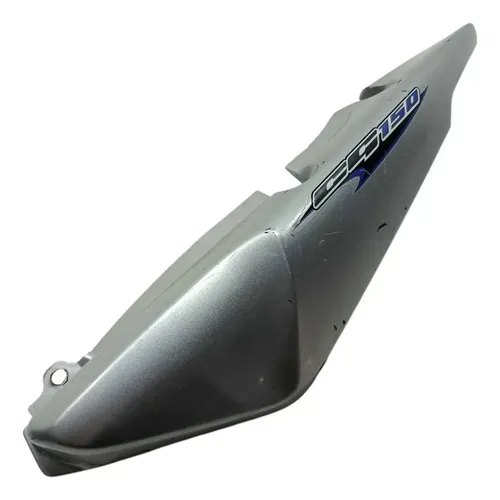 Carenagem Rabeta Esq Honda Cg 150 04/08 Original C/avaria Prata
