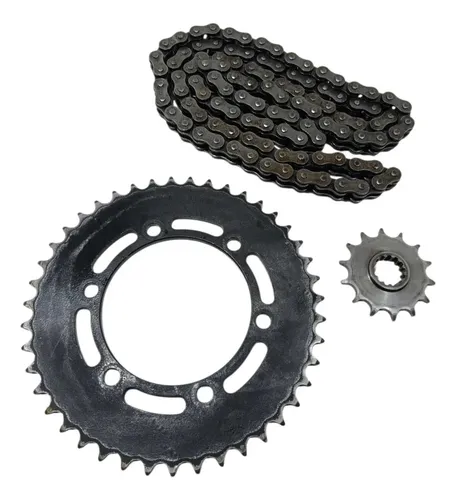 Kit Relação Kawasaki Ninja 300 13/18 Original Preto
