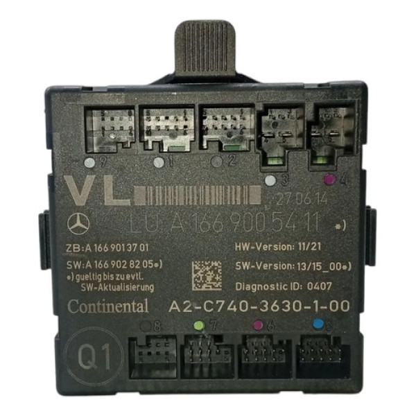 Módulo Porta Diant Esq Mercedes A200 1.6 T 2015