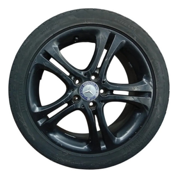 Roda Pneu Meia Vida Mercedes A200 1.6 T 2015 Preto