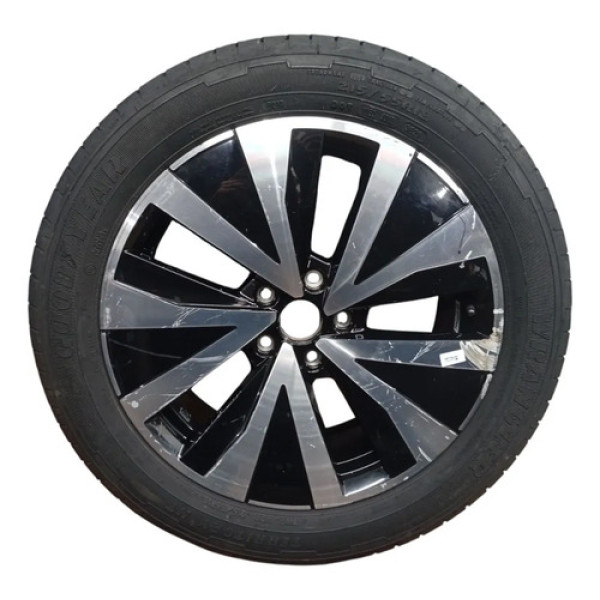 Roda Pneu Bom 215 55 18 Vw Taos Hl 1.4 T 2022 Detalhe Cinza