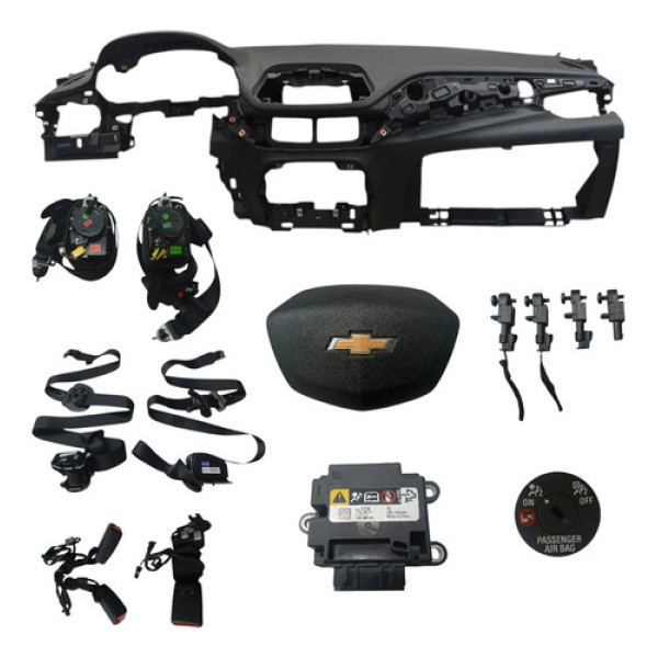 Kit Painel Tabelie Chevrolet Onix 1.0 Aut 2020 Preto