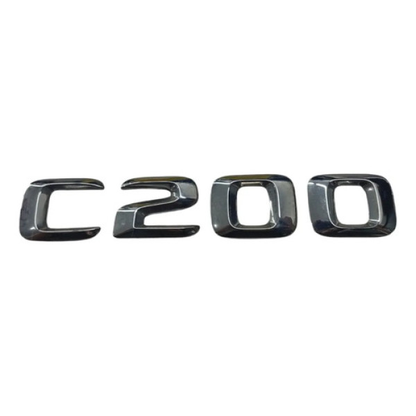 Emblema Letreiro Tampa Traseira Mercedes C200 2.0 T 2016