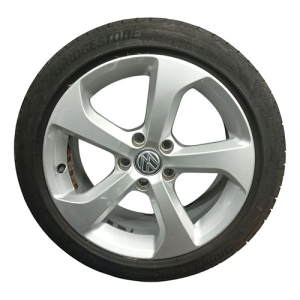 Roda Brooklyn Vw Golf Gti 2014 225 45 R17 Boa Pneu Meia Vida