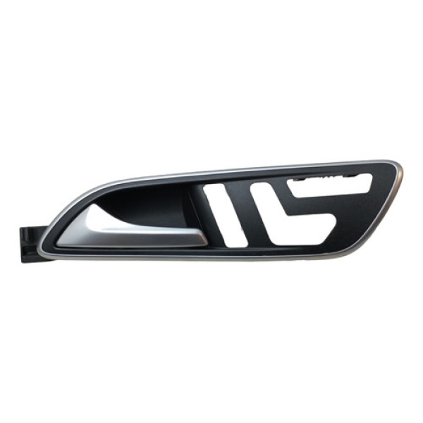 Maçaneta Interna Diant Esq Mercedes Gla200 2014 2015 2016 18 Prata Dianteira
