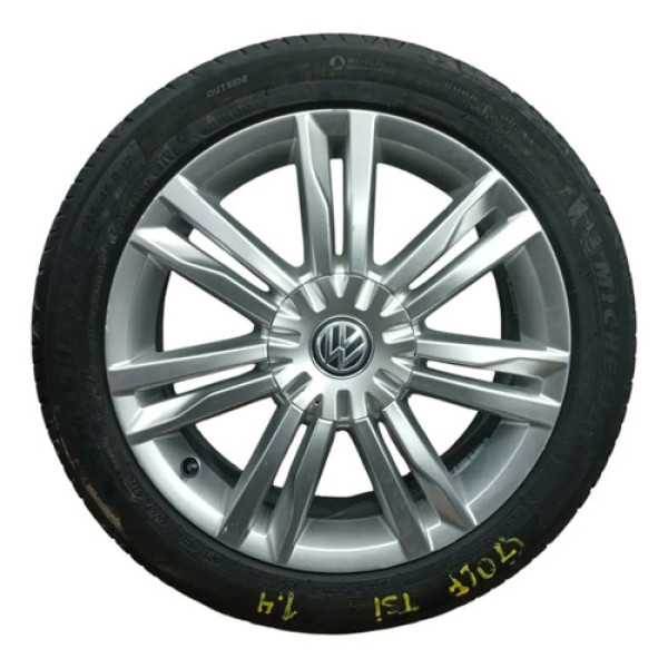 Roda Pneu Ruim 225 45 17 Volkswagen Golf Tsi 1.4 T 2015