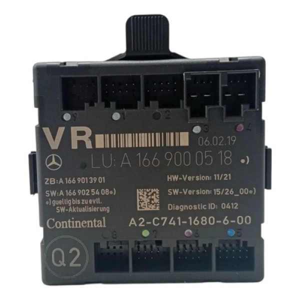 Módulo Porta Diant Dir Mercedes Gla200 1.6 T 2019