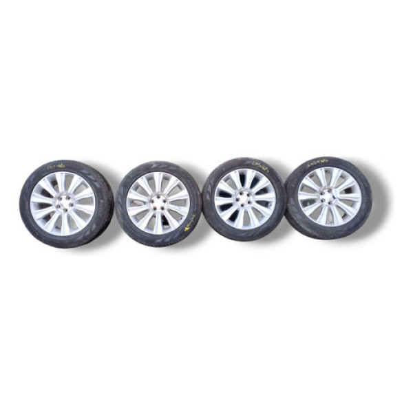 Jogo Roda Pneu Ruim Land Rover Evoque 2015  Cinza