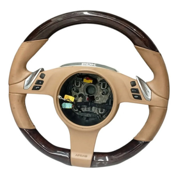 Volante Comando Porsche Panamera 4.8 T V8 2011 Marrom