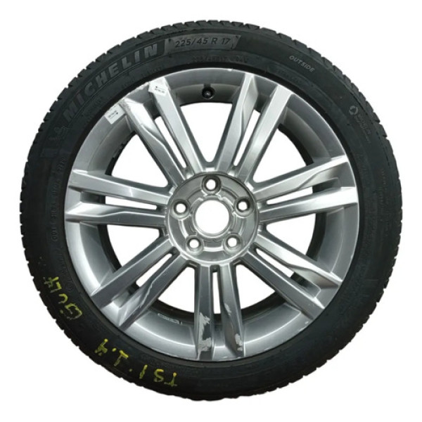 Roda Pneu Meia Vida 225 45 17 Ve Golf Tsi 1.4 T 2014 Detalhe