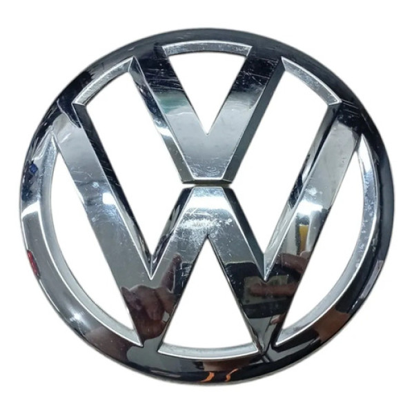 Emblema Tampa Traseira Vw Tiguan Allspace 1.4 T 2019 Prata