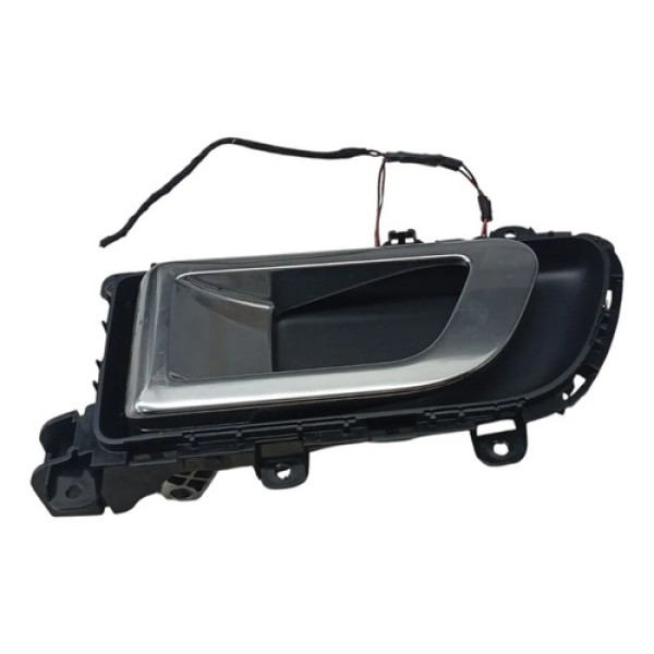 Maçaneta Int Tras Esq Land Rover Discovery Sport 2015 Preto Traseira