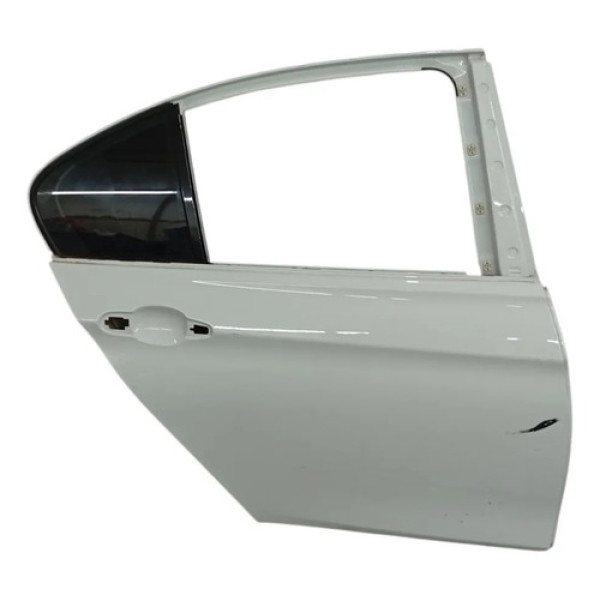 Porta Traseira Direita Bmw 320i 2.0 2015 2016 Traseira Direito Branco