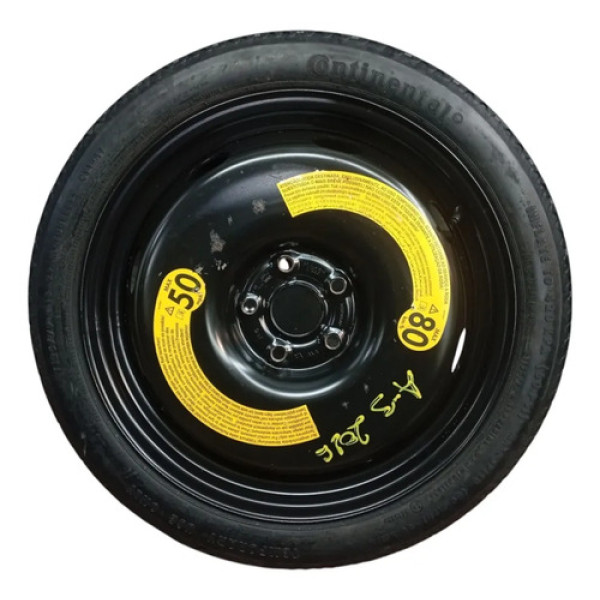 Roda Pneu Estepe Fino Audi A3 Sedan 2016 125 70 R18