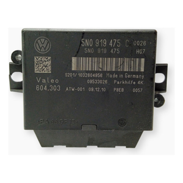 Modulo Estacionamento Volkswagen Tiguan 2011 2012 2013 2014  Preto
