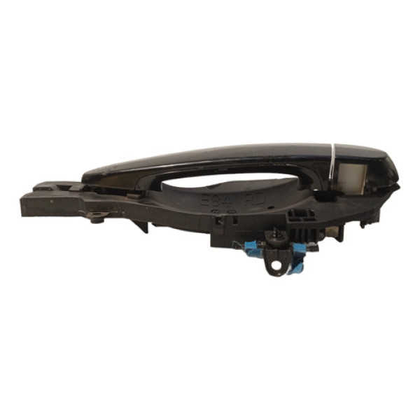 Maçaneta Ext Tras Esq Bmw X1 2.0 N20 2012 2013 2014 Preto Traseira