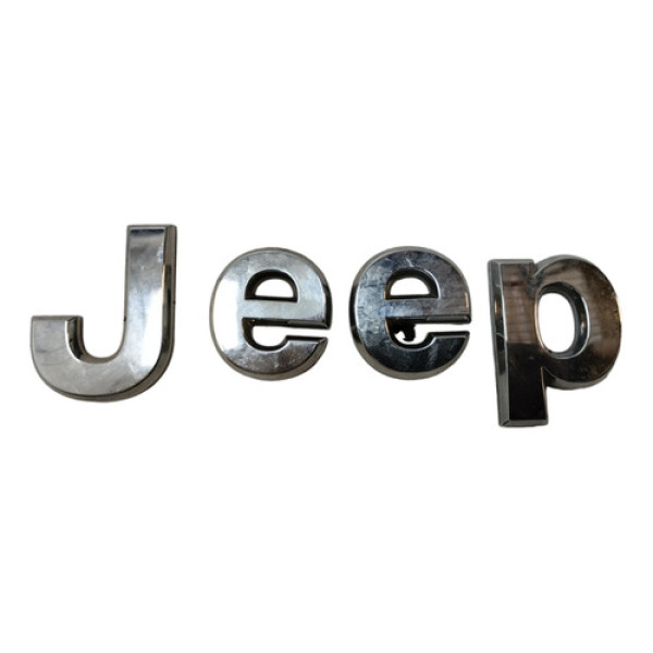Letreiro Capo Jeep Compass 2023 2024  Cromado