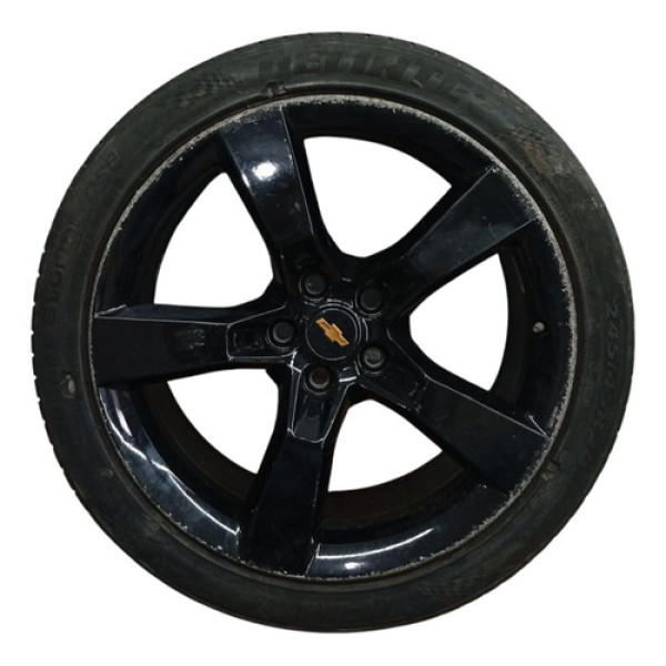 Roda Pneu Meia Vida Gm Camaro Ss 6.2 V8 2011 Preto