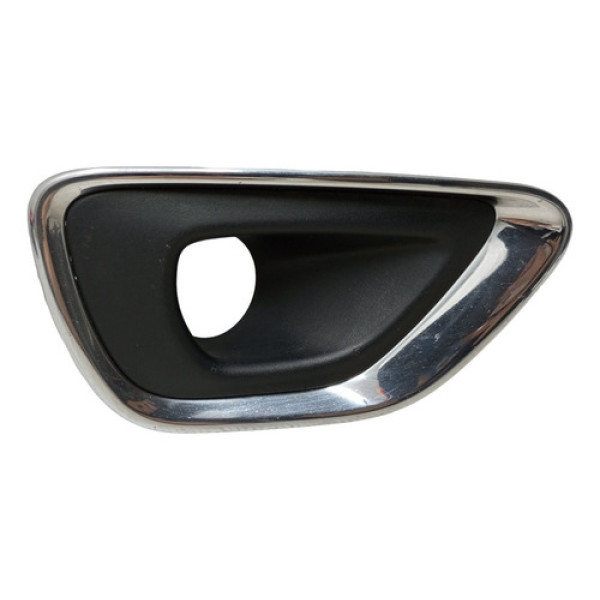 Moldura Farol Milha Direito Jeep Grand Cherokee 2013 2015  Preto/prata Direito