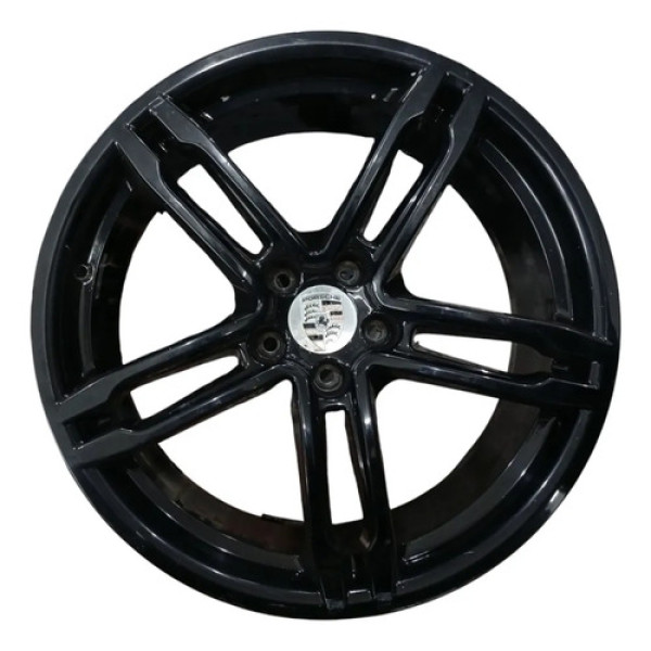 Roda Aro 19 Porsche Macan 2.0 T 2016 2018 Detalhe Preto