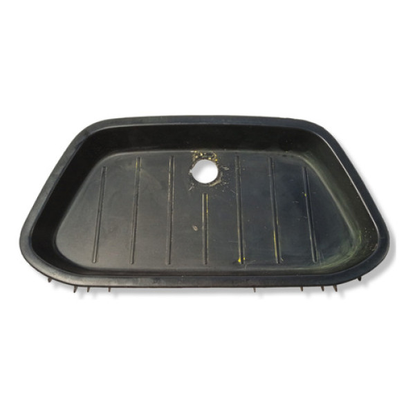 Acabamento Porta Objetos Tomada 12v Vw Amarok 2015 2016 2017 Preto