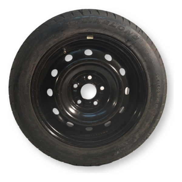 Roda Pneu Estepe Grosso 0km Hyundai Azera 2008 10 205 55 16 Preto