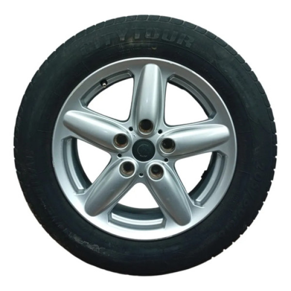 Roda Pneu Meia Vida 205 60 16 Mini Cooper Countryman 2011 Cinza