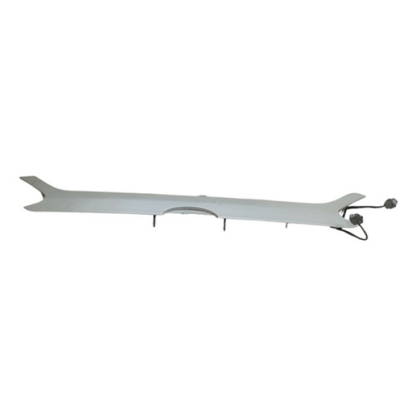 Aplique Moldura Maçaneta Luz Placa Ford Fusion 2015 2016 17  Branco