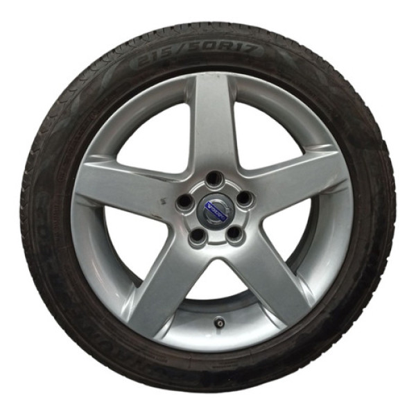 Roda Boa Pneu Bom Volvo C30 2011 2012 215 75 R17 Branco