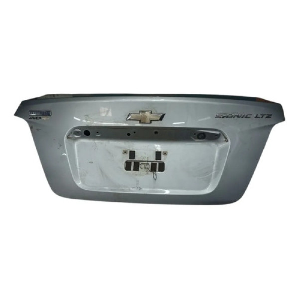 Tampa Traseira Gm Sonic 1.6 16v 2012 Cinzas