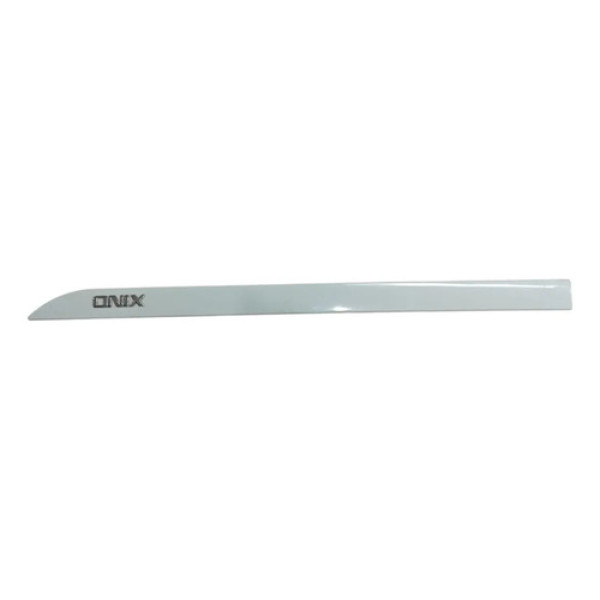 Friso Lateral Diant Esq Chevrolet Onix 1.0 Aut 2020 2021 Branco