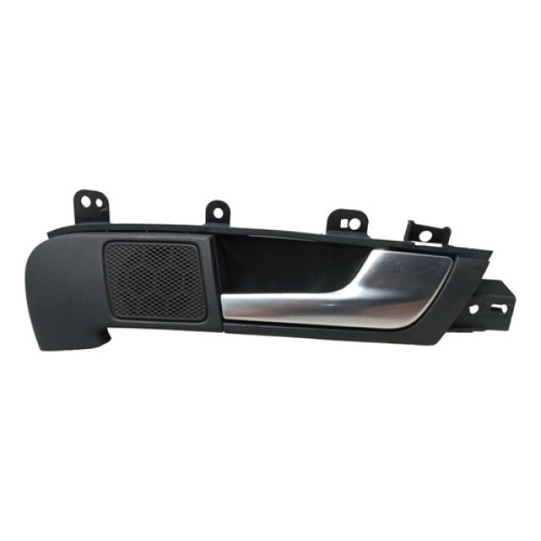 Maçaneta Interna Traseira Direita Audi A3 Sportback 2007 08 Preto Traseira