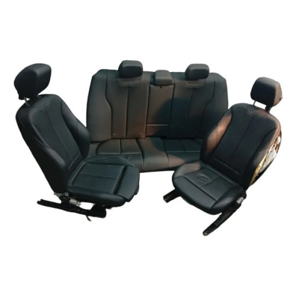 Jogo Banco 5 Lugares Bmw 320i 2.0 2015 2016 Preto